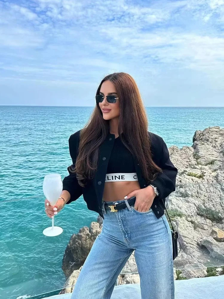 Jaqueta Cropped Fashion