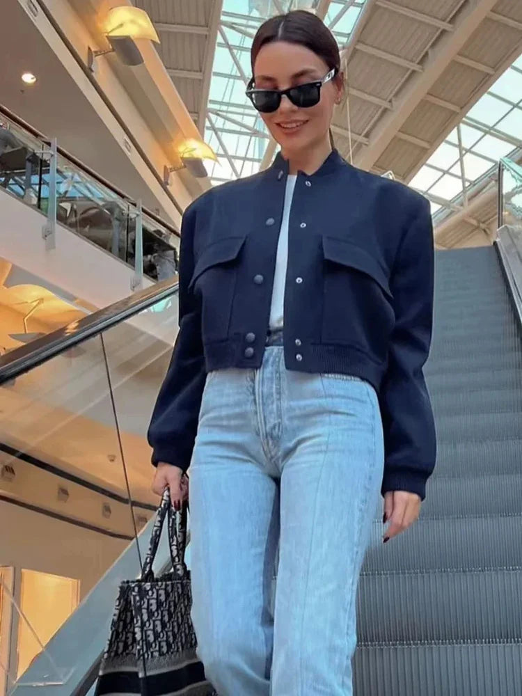 Jaqueta Cropped Fashion